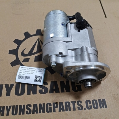 Excavator Electrical Parts Starter 8-97112-865-2 8971128652 For 27C 35C 50C