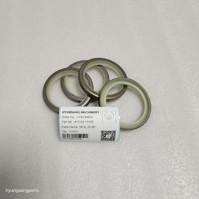 Hyunsang Excavator Parts Dust Seal 416-09-11130 For GD555, GD655, GD675, WA100