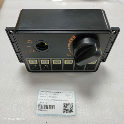 Hyunsang Excavator Parts SWITCH-MEMBRAVE 21N8-20506 For R140LC-7, R160LC7, R180LC7, R210LC7