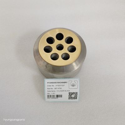 Hyunsang Excavator Parts Cylinder Block 087-4783 For 320 L, 320B, 321B, 322B L