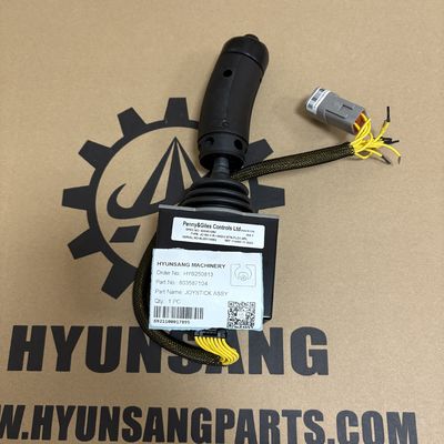 Hyunsang Excavator Parts Joystick Assy 803587104 For XCMG SPARE PARTS