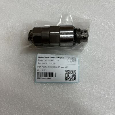Hyunsang EXcavator Parts Hydraulic Valve 72210098 For SK350-9
