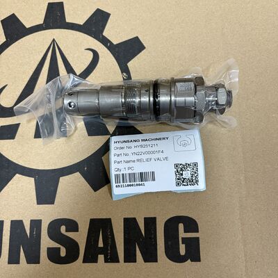 Excavator Parts Main Relief Valve YN22V00001F4 For SK200-8 SK120-5