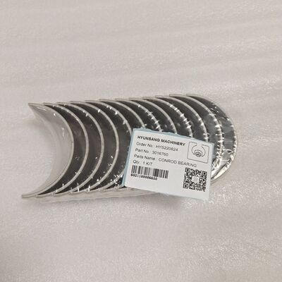 Connecting Rod Bearing 3016760 for Engine M11 Excavator R450LC7 R450LC7A