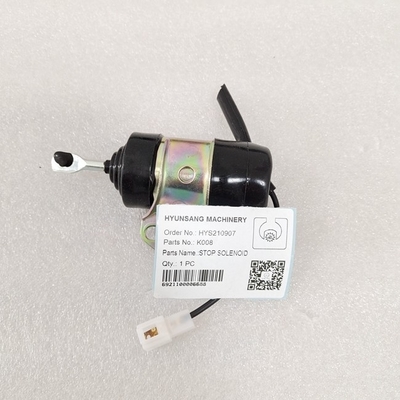 Kubota Stop Solenoid For K008 Excavator Electrical Parts 14Y-22-35511