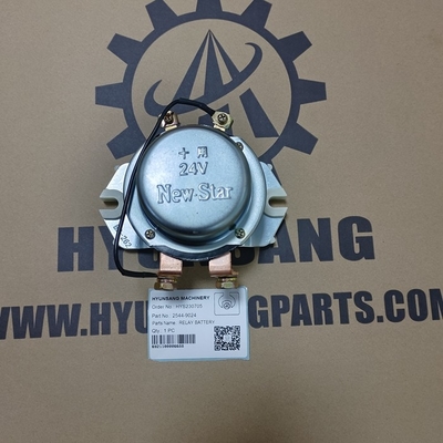 Hyunsang Parts Excavator Parts Relay Battery 2544-9024 25449024 0808830000 For DD80 DL160 DL200