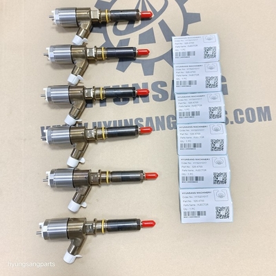 Hyunsang Excavator Spare Parts Injector 326-4700 For 320D 320D FM 320D FM RR 320D GC