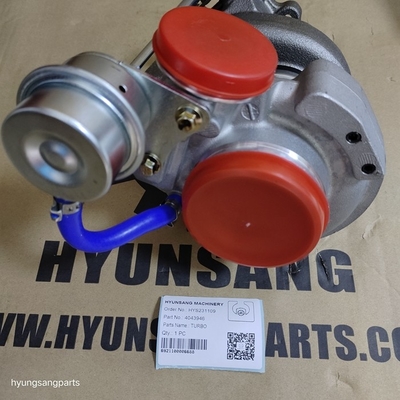Hyunsang Excavator Spare Parts Turbo 4043946 40-439-46 HX80 HE221W HE221W