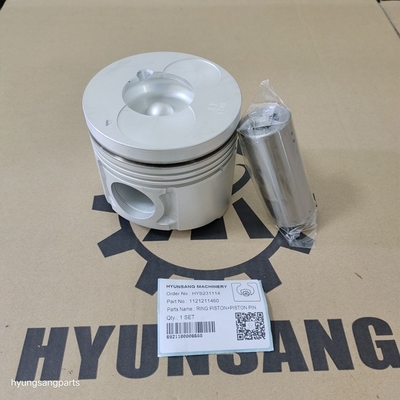 Hyunsang Excavator Spare Parts Ring Piston + Piston Pin 1121211460 112-12-11460 For ZX200LC-HHE ZX210-AMS ZX210-HCME