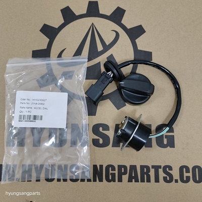 Hyunsang Excavator Spare Parts Accel Dial 21N8-20902 21N820902 For R200W7 R160LC7 R180LC7 R210LC7 R210LC7H