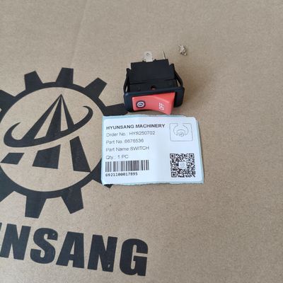 Hyunsang Excavator Parts SWITCH 6676536 For Bobcat 751 753 763 773