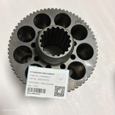 Hyunsang Excavator Parts Cylinder Block 39Q8-41270 For HX260L HX300L HX330L HX430L