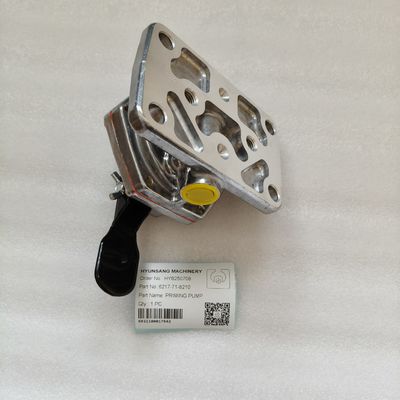 Hyunsang Excavator Parts Priming Pump 6217-71-8210 6217718210 for   Engine SA6D140E-3 SAA6D125E-3 Excavator PC2000-8 PC400-7 PC400LC
