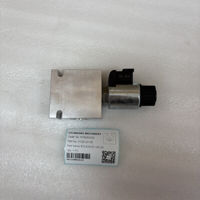 Excavator Parts SOLENOID VALVE 31Q6-20130 For R140LC-9 R145CR-9 R160LC-9 R180LC-9