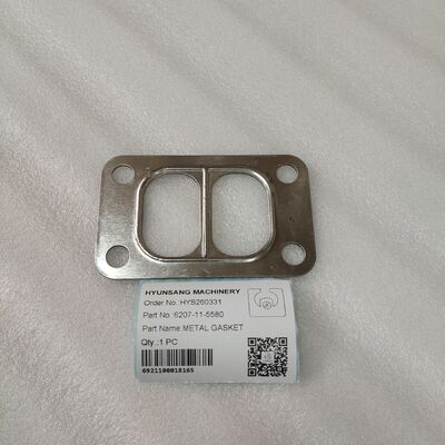 Excavator Parts Metal Gasket 6207-11-5580 For 6D95L S4D95L S6D95L