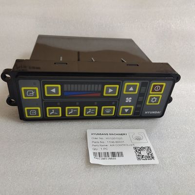 11N6-90031 Air Conditioner Control Panel AC Conditioning Controller For Hyundai R210-7 R210LC-7 R225-7 Excavator Parts