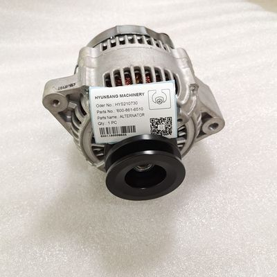 Alternator 600-861-6510 102211-4080 4945839 Excavator Parts For 